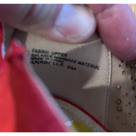 Anabelle Shoes Womens Size 8 Red Cutout Peep Toe Chunky Heel Suede Zip Sandals - Picture 10 of 10